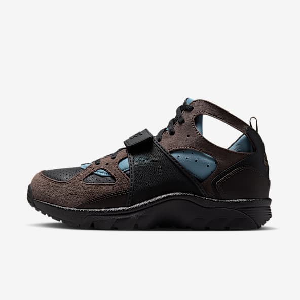 Corteiz Nike Air Trainer Huarache Black Pony FQ8793-003